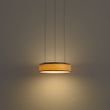 Lampada-a-sospensione-moderna-nera-con-stampa-effetto-legno-di-noce,-LED-integrato-dimmerabile-a-3-fasi,-Easylift---Drew