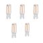 Set-of-5-Dimmable-G9-LED-Bulbs-3.2W-250lm-2200K