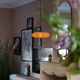 Oosterse hanglamp bamboe 40 cm - Ostrava