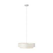 Modern-függőlámpa-fehér-50cm-3-Light---Drum-Duo