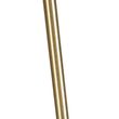 Gulvlampe-gull/messing-med-svart-linjskjerm-45-cm---Parte