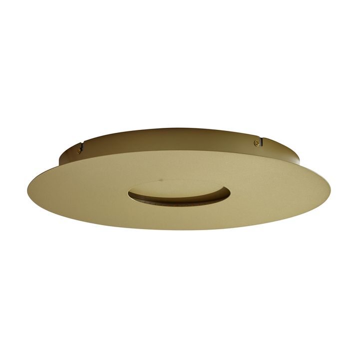 Plafonieră modernă aurie 40cm incl. LED cu 3 trepte de intensitate luminoasă - Morning