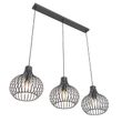 Lampada-a-sospensione-moderna-nera-3-luci---Saffira
