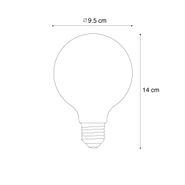 Set-od-5-Pametne-E27-prigušne-LED-sijalice-G95-providne-7W-806lm-2700-6500K