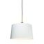 Suspension-moderne-en-bronze-avec-abat-jour-45-cm-blanc---Combi-1