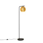 Design-vloerlamp-zwart-met-goud-glas---Bert