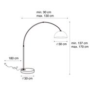 Lampada-ad-arco-intelligente-rame-incl.-A60-Wifi---Arc-Basic