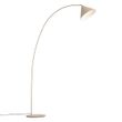 Retro-Floor-Lamp-Beige-with-White-Interior---Triangolo