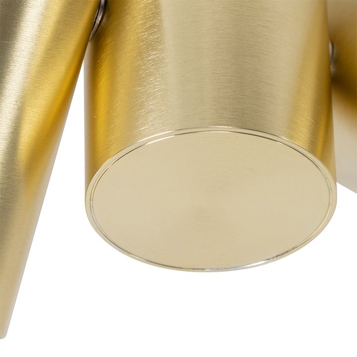 Design spotlight brass 2-light adjustable - Michael