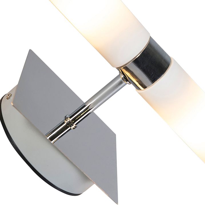 Pametna zidna lampa hrom IP44 uključujući 2 Wi-Fi G9 - Bath