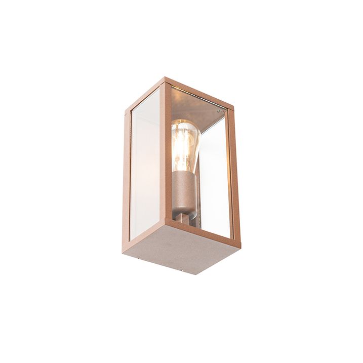 Aplique industrial marrón óxido 26 cm IP44 - Charlois