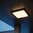 Plafonnier-moderne-noir-carré-avec-LED-IP44---Lys