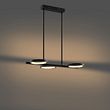 Modern-pendellampa-svart-inkl-LED-3-stegs-dimbar-3-ljus---Vivé