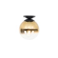 Art-Deco-Ceiling-Light-Black-with-Gold-Glass---Pallon