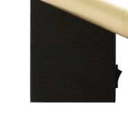 Düğmeli-ayarlanabilir-altın-detaylı-siyah-duvar-lambası---Jeana-Luxe