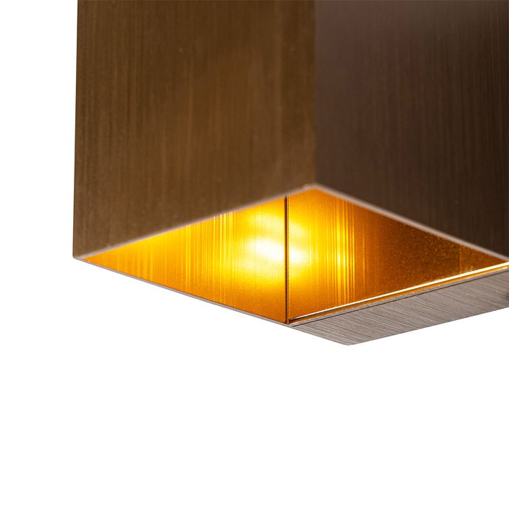 Set mit 2 Smart Wandleuchten Dunkelbronze 8 cm Inkl. Wifi G9 - Transfer