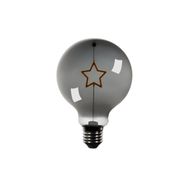 Weihnachts-E27-LED-Lampe-Stern-Filament-G95-Rauch-1.8W-50-lm-1800K