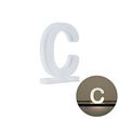 Plastikbogstav-C-til-Letterbox-væglampe