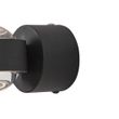 Dizajnové-nástenné-svietidlo-čierne-vrátane-LED-IP44---Lens