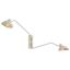Scandinavische-wandlamp-beige-2-lichts---Sauf
