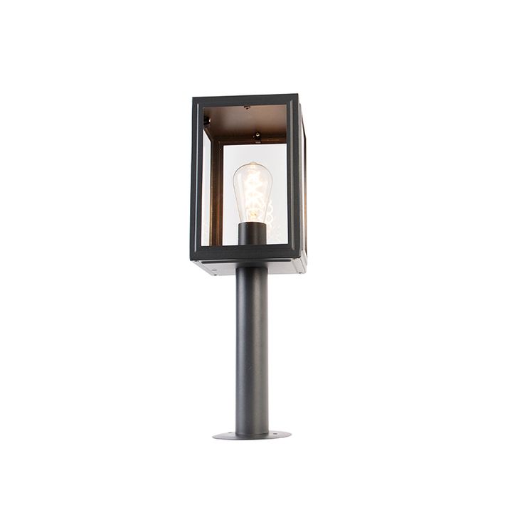 Outdoor Pole Lamp Grey 50 cm IP44 - Sutton