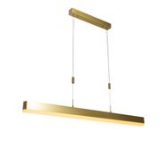 Lampada-a-sospensione-regolabile-oro-con-LED-inclusa---Lamba