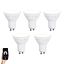 5er-Set-Smart-GU10-50mm-Dimmbare-LED-Lampen-Opal-7W-630-lm-2700K