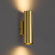 Moderne-wandlamp-messing-2-lichts---Jeana