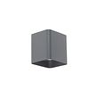 Moderna-sienas-lampa-tumši-pelēka-ar-LED-IP54-kvadrātveida---Evi