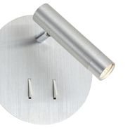 Modern-vägglampa-i-stål-inkl.-LED-med-USB-C---Croft