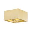 Spot-design-doré-4-lumières---Qubo-Honey