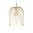 Dizajnerska-viseća-lampa-zlatna---Wire-Knock