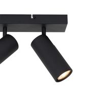 Smart-plafondspot-zwart-4-lichts-verstelbaar-incl.-4-Wifi-GU10-50mm---Renna