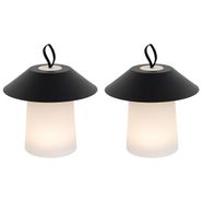 Set-od-2-stolnjačke-lampe-Mushroom-crne-sa-uključenim-punjivim-LED-om---Ivan