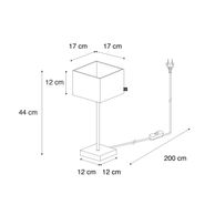Lampă-de-masă-modernă-cu-abajur-din-stofă-negru-cu-auriu---VT-1