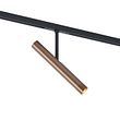 Μοντέρνο-σύστημα-φωτισμού-τροχιάς-μαύρο-με-6-σποτ-και-4-κρεμαστά-φωτιστικά-Σκούρο-μπρονζέ-1-φάσης---Slimline-Avery-Loyce