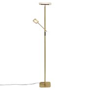 Lampada-da-terra-moderna-in-ottone-con-LED-dimmerabile---Divana