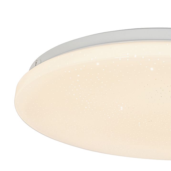Pametna stropna svetilka bela 38 cm zvezdni učinek vključno z LED z daljinskim upravljalnikom - Extrema