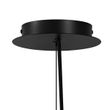 Lampa-suspendată-inteligentă-neagră-cu-sticlă-fumurie-rotundă-cu-6-lumini,-inclusiv-WiFi-C35---Mochan