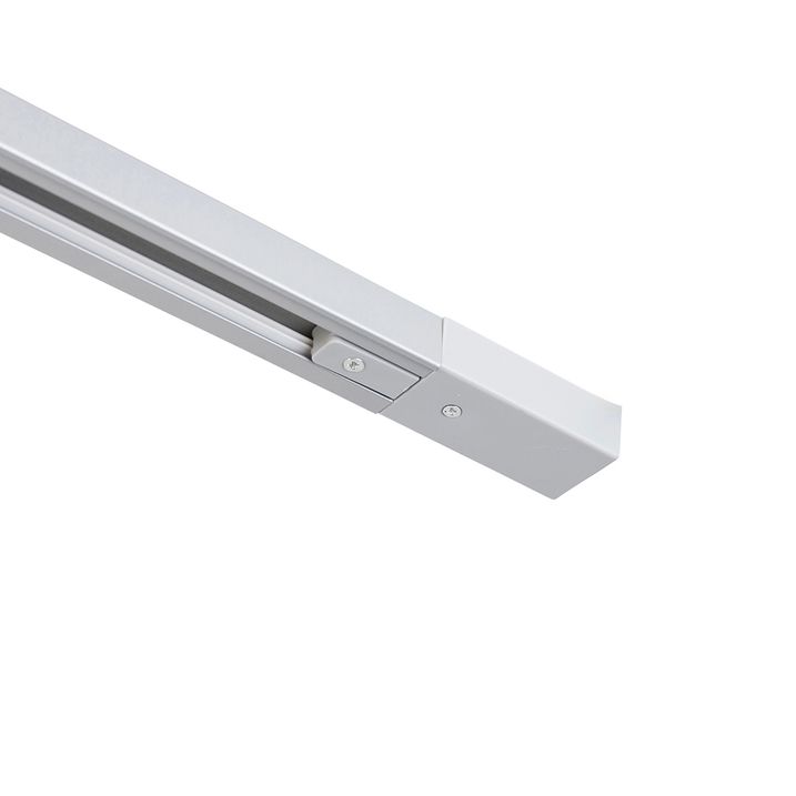Modern railsysteem met 4 spots zilver 1-fase  - Iconic Yade