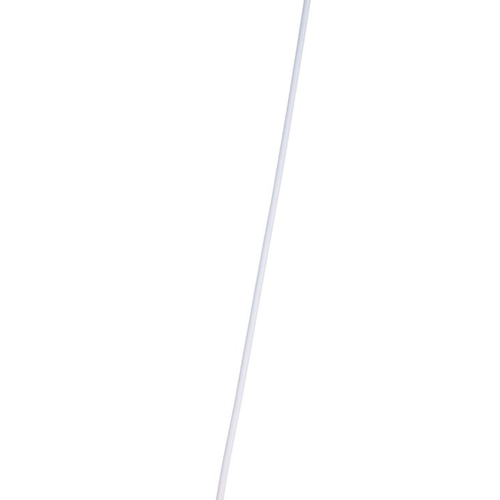 Závěsné svítidlo v art deco stylu bílé s měděným stínítkem 50 cm - Pendel