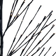 Albero-di-Natale-nero-200-cm-incl.-LED-IP44---Vixen