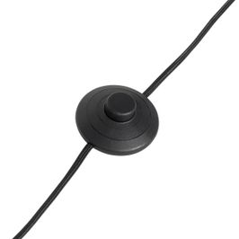 Landelijke-vloerlamp-hout-met-linnen-kap-naturel-32-cm---Mels