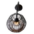 Orientálna-nástenná-lampa-čierna---Vadi
