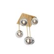 Plafoniera-moderna-aurie-cu-5-lumini-cu-sticla-fumurie---Atena