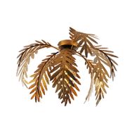 Chytré-stropní-svítidlo-zlaté-45-cm-kulaté-vč.-Wifi-G95---Botanica
