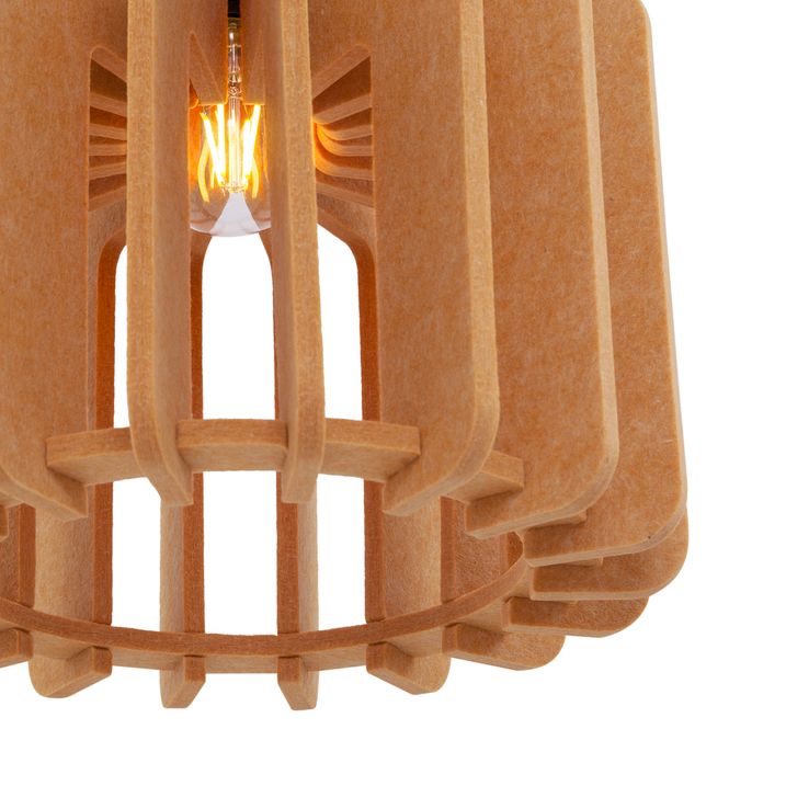 Candeeiro suspenso retro laranja - Felt