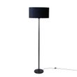 Lampă-de-podea-neagră-cu-abajur-oval-din-catifea-50cm---Simplo