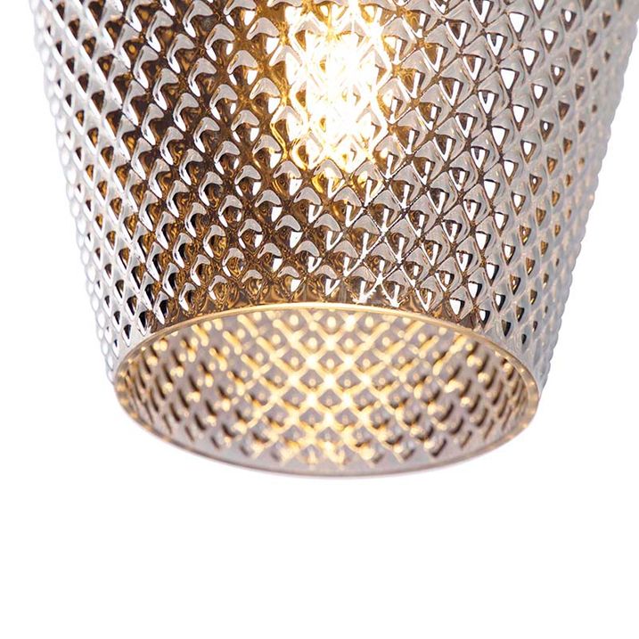 Art Deco laelamp messingist suitsuklaasiga - Karce