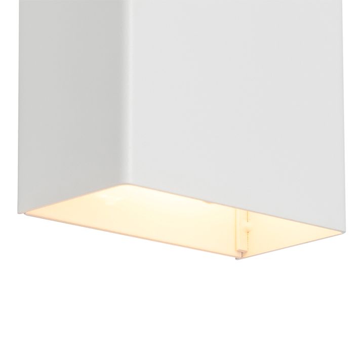 Applique Murale Moderne Blanche 2 Lampes - Otan S